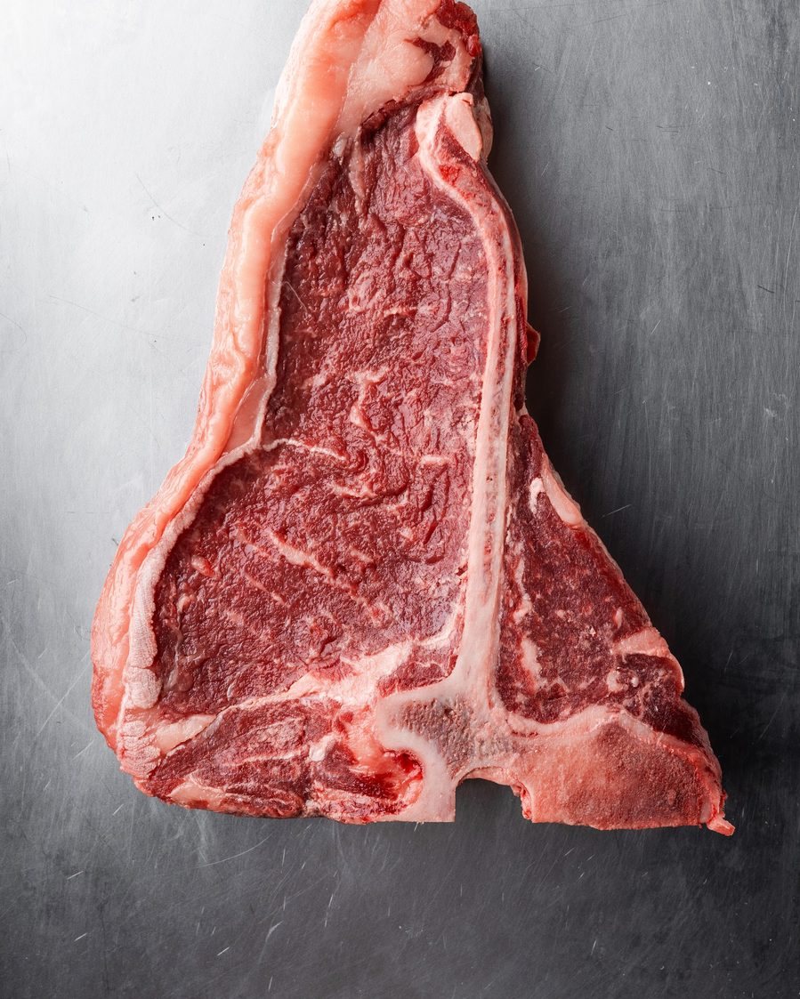 T-bone wet-aged BEEF Selection